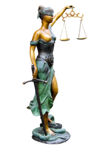 Justitia spricht Recht